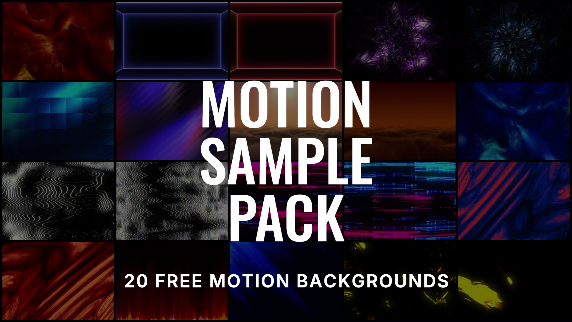 Motion Sample Pack : 2025