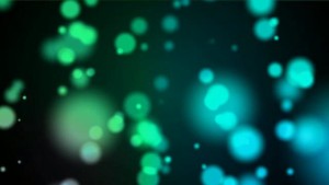 Blue Green Bokeh