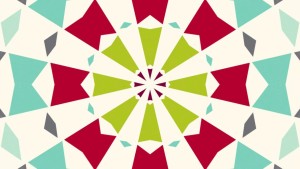 Simple Christmas: Trees Kaleidoscope 1