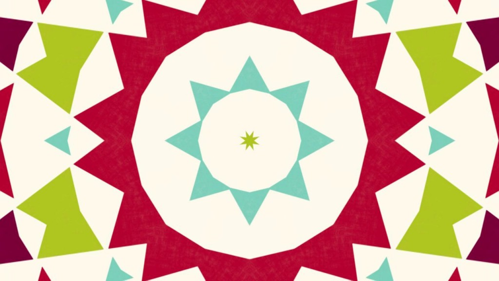 Simple Christmas: Trees Kaleidoscope 2