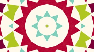 Simple Christmas: Trees Kaleidoscope 2