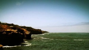 Vintage Ocean Cliffs