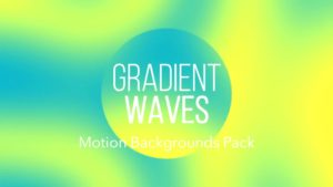 GRADIENT WAVES Motion Backgrounds Pack