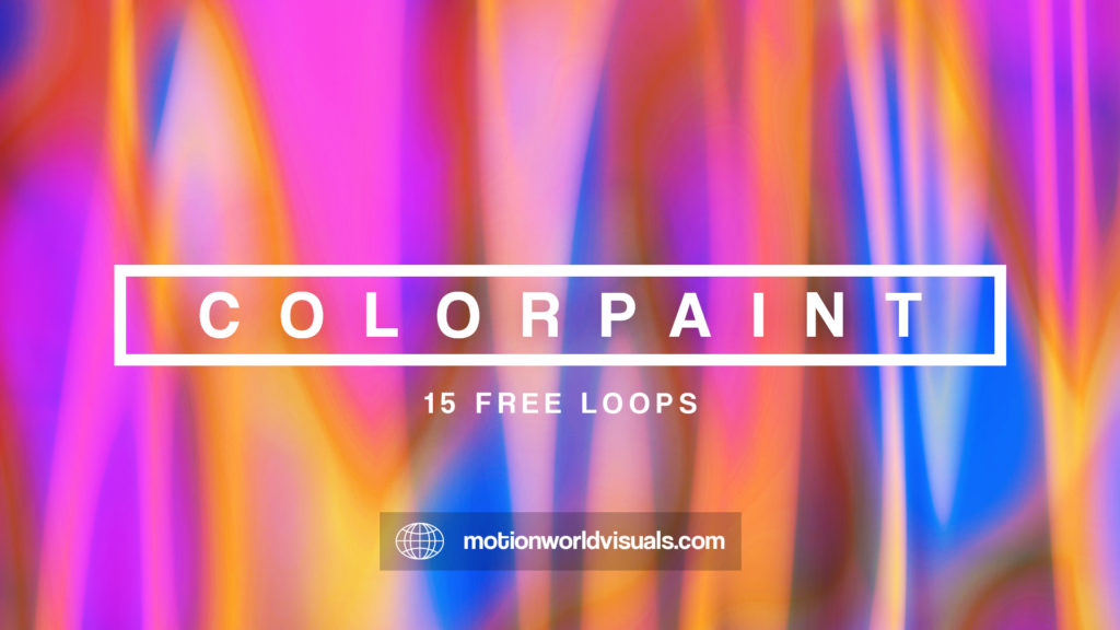 COLORPAINT: 15 FREE Looping Backgrounds