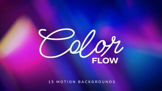 Color Flow: 15 Motions