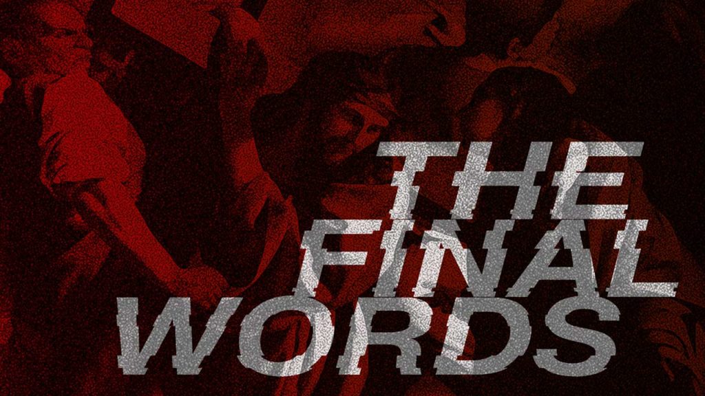 The Final Words (Easter Series)