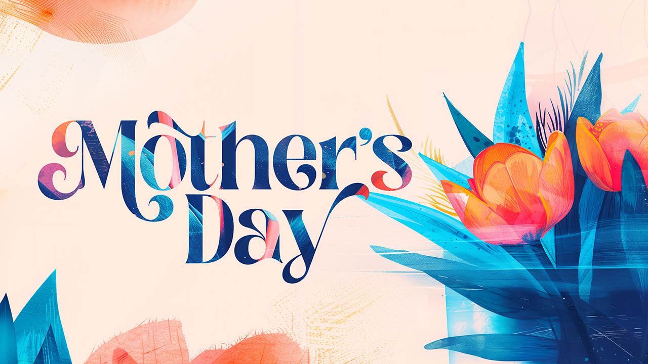 Mother’s Day – Vibrant Watercolor